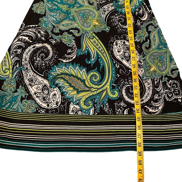 RABBIT RABBIT RABBIT DESIGNS PAISLEY DRESS  SZ 8 - Picture 14 of 16